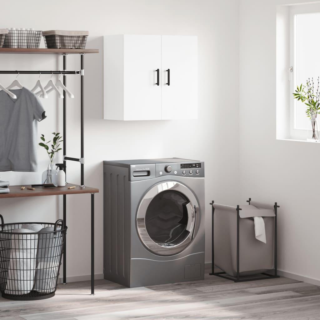 Vægskab 60X31X60 Cm Konstrueret Træ - Hvid