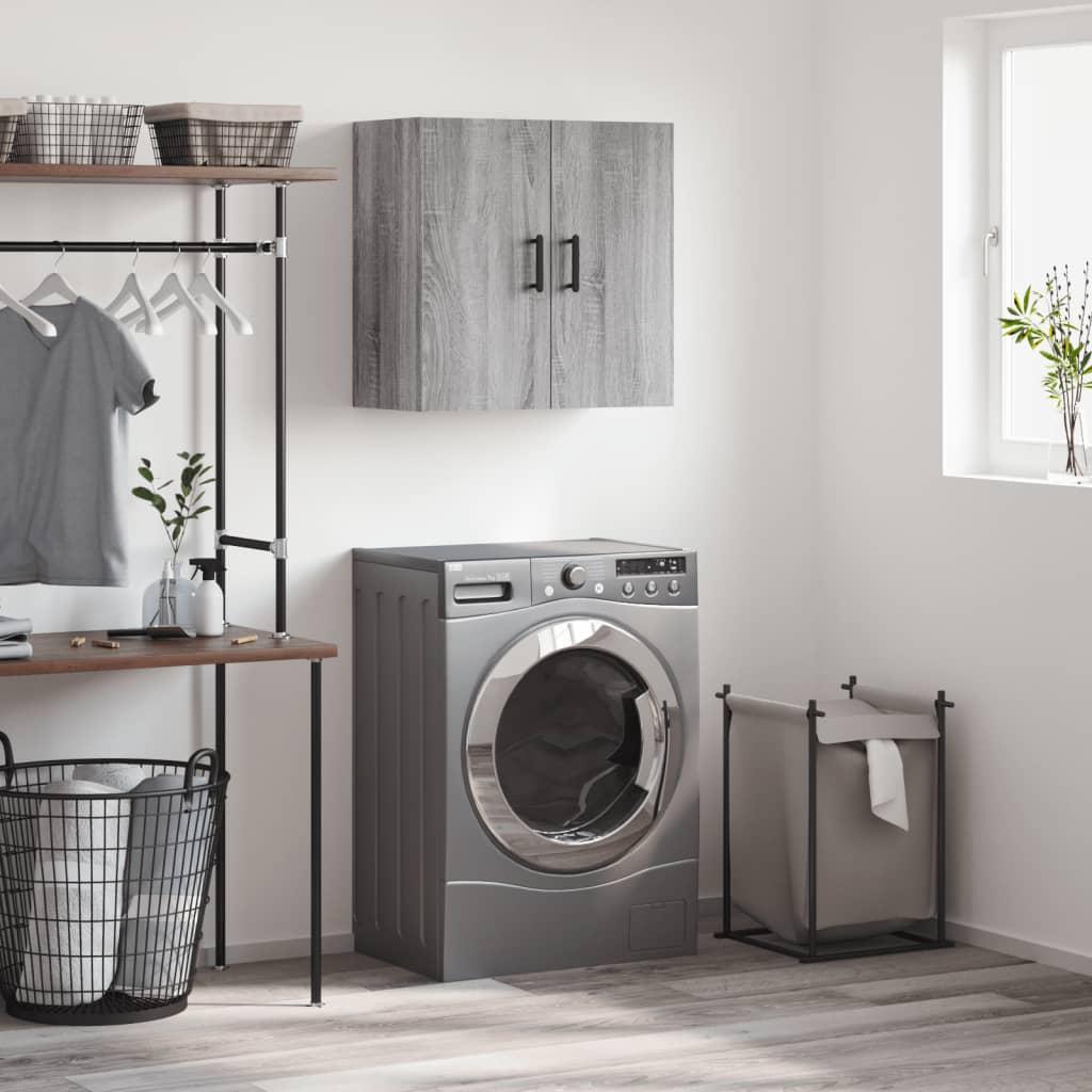 Vægskab 60X31X60 Cm Konstrueret Træ - Grå sonoma-eg