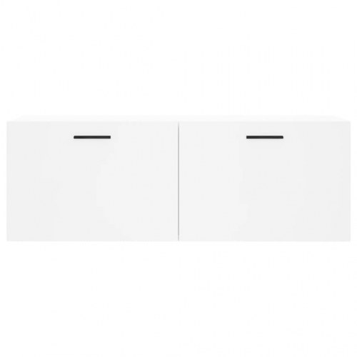 Vægskab 100 × 36,5 × 35 cm i hvidt konstrueret træ