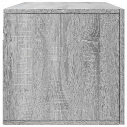 Vægskab 100 x 36,5 x 35 cm - grå sonoma-eg