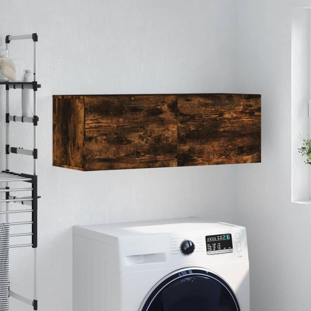 Vægskab 100 x 36,5 x 35 cm i konstrueret træ, Opbevaringsskabe hos HomeNordic