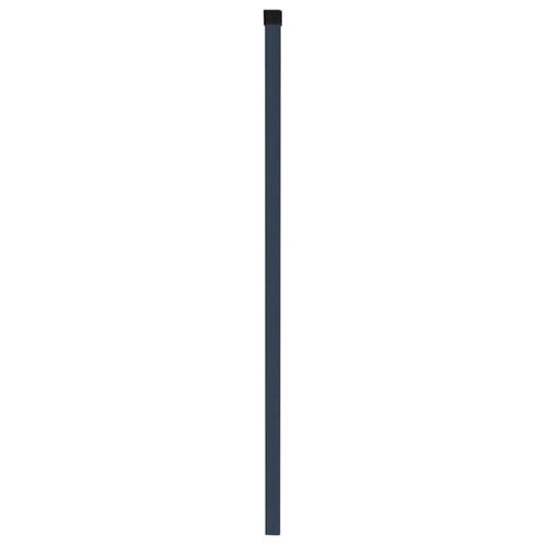 Hegnspæle 20 stk. 150 cm galvaniseret stål grå