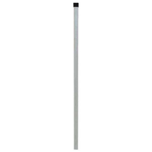 Hegnspæle 10 stk. 200 cm galvaniseret stål sølvfarvet