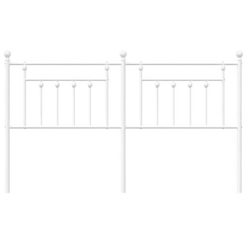 Udskiftningsgavl i metal 160 cm - hvid