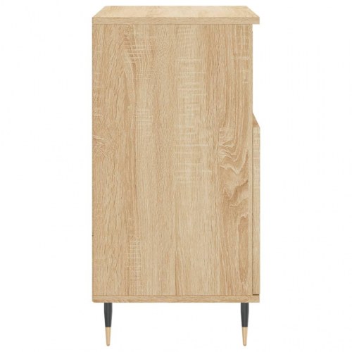 Skænk 60×35×70 cm i konstrueret træ - sonoma-eg
