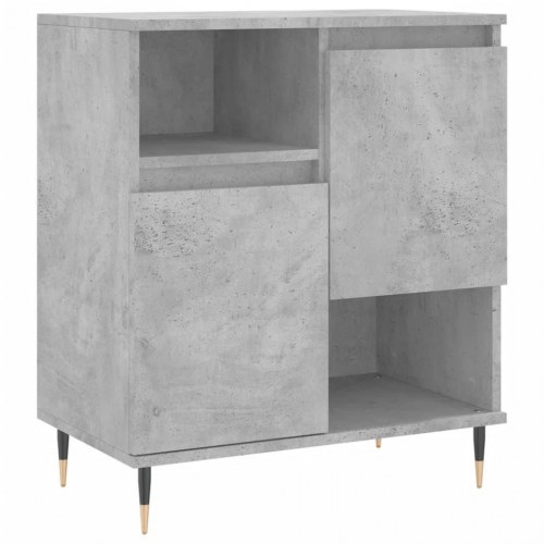 Skænk i konstrueret træ - 60×35×70 cm, betongrå