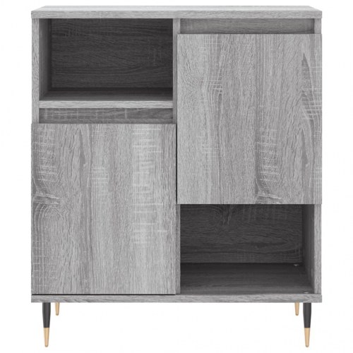 Skænk 60×35×70 cm i konstrueret træ - grå sonoma-eg