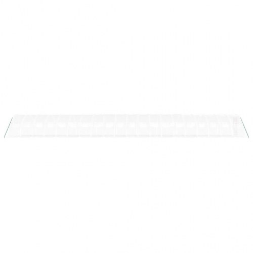 Drivhus med stålstel 80 m² 20 x 4 x 2 m hvid