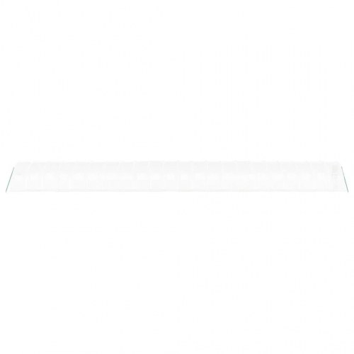Drivhus med stålstel 66 m² - 22 × 3 × 2 m, hvid
