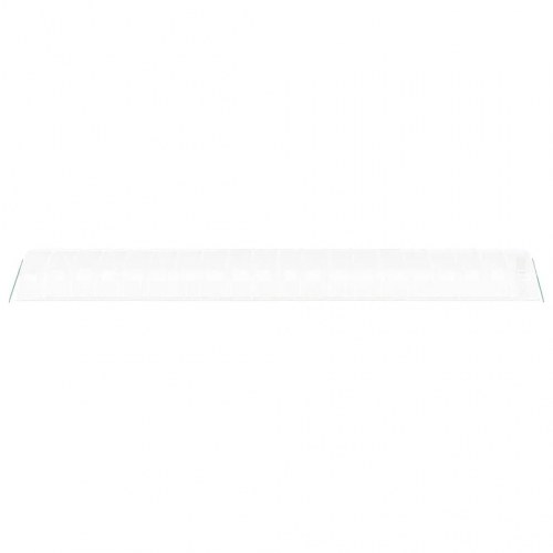 Drivhus med stålstel 60 m² - 20 × 3 × 2 m, hvid