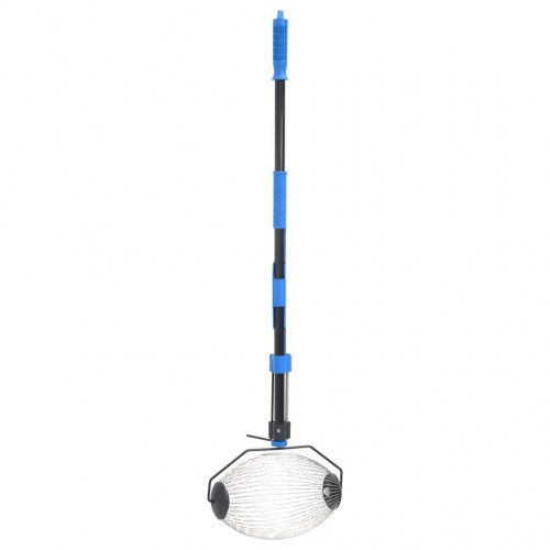 Nøddeopsamler i stål 127 cm - blå