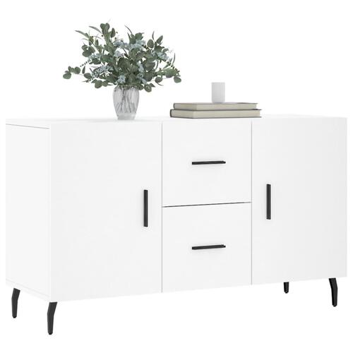 Skænk 100x36x60 cm konstrueret træ hvid