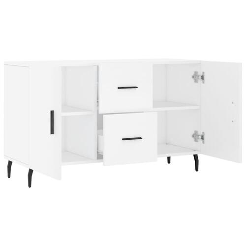 Skænk 100x36x60 cm konstrueret træ hvid