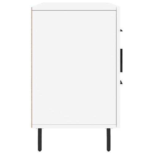 Skænk 100x36x60 cm konstrueret træ hvid