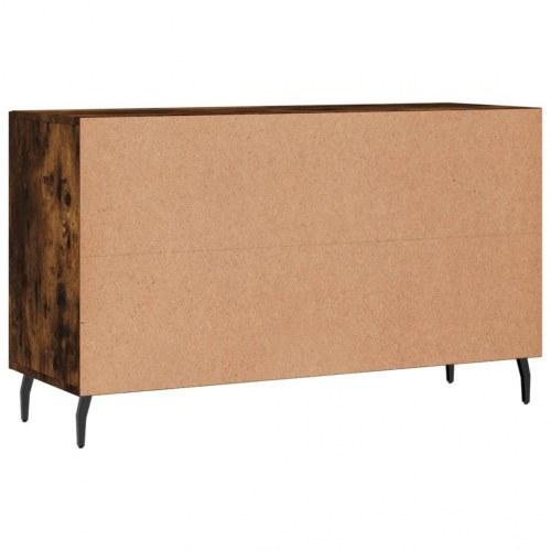 Skænk i konstrueret træ - 100×36×60 cm, røget egetræsfarve