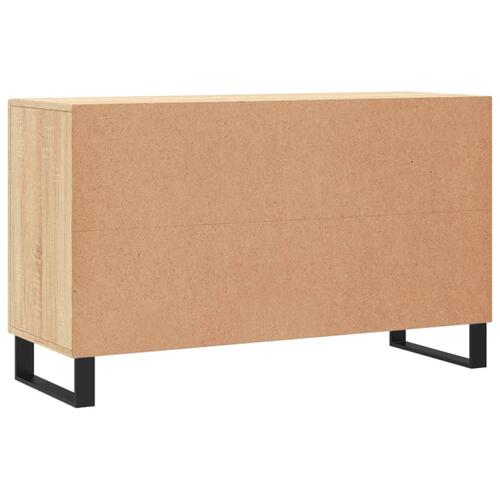Skænk 100x36x60 cm konstrueret træ sonoma-eg