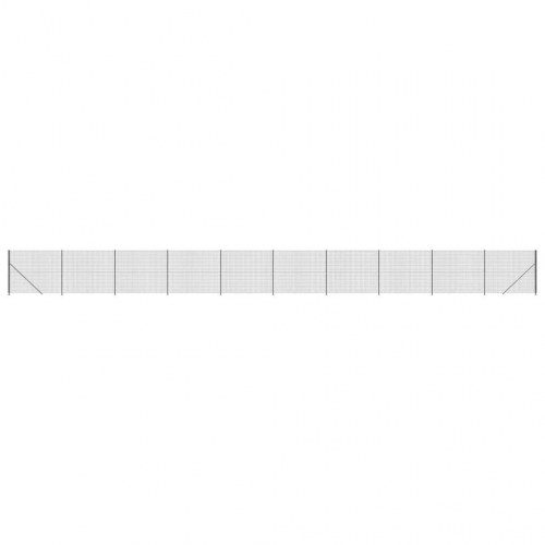 Trådhegn med flange 1,6x25 m antracitgrå