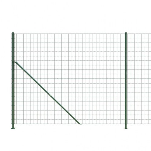 Trådhegn med flange 1,4x10 m grøn