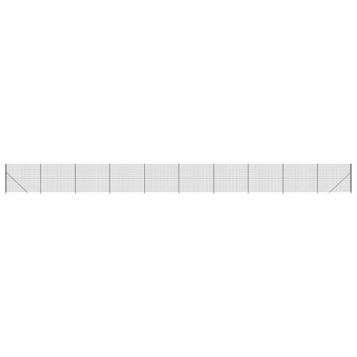 Trådhegn med flange 2,2x25 m antracitgrå