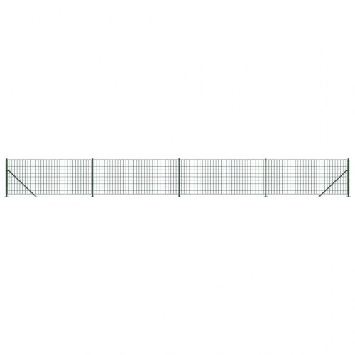 Trådhegn med flange 0,8x10 m grøn