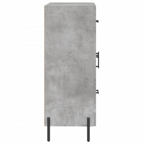 Skænk 69,5x34x90 cm konstrueret træ betongrå