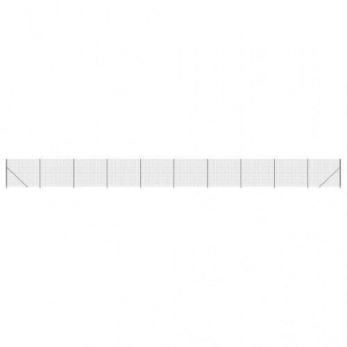 Trådhegn med flange 2x25 m antracitgrå