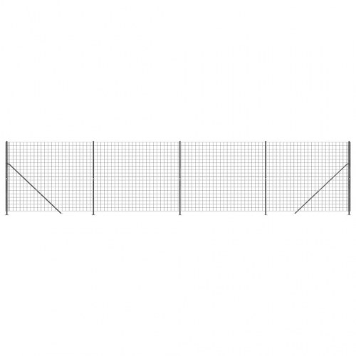 Trådhegn med flange 1,8x10 m antracitgrå