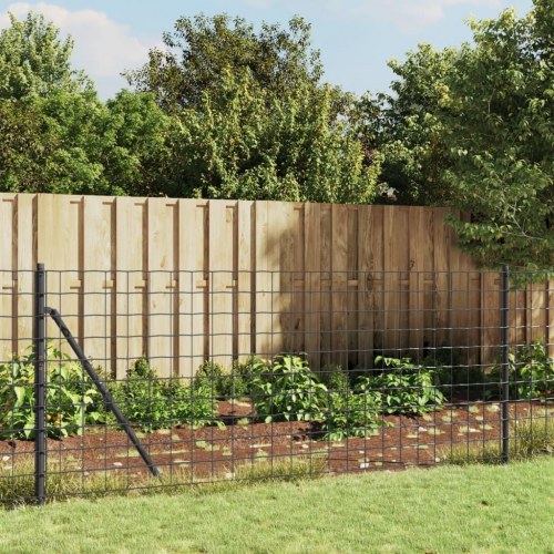 Trådhegn med flange 1x25 m antracitgrå