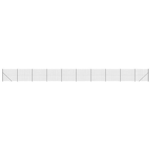 Trådhegn med flange 1,6x25 m antracitgrå