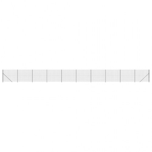 Trådhegn med flange 2,2x25 m antracitgrå