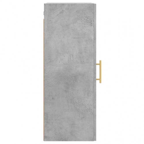 Vægskab 34,5 x 34 x 90 cm i konstrueret træ - betongrå