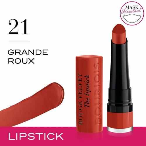 Læbepomade Bourjois Rouge Velvet The Lipstick Nº 21 Grande Roux 2,4 g