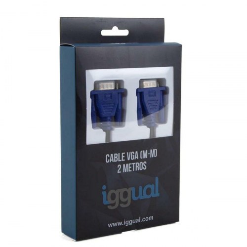 VGA kabel 2 m - iggual