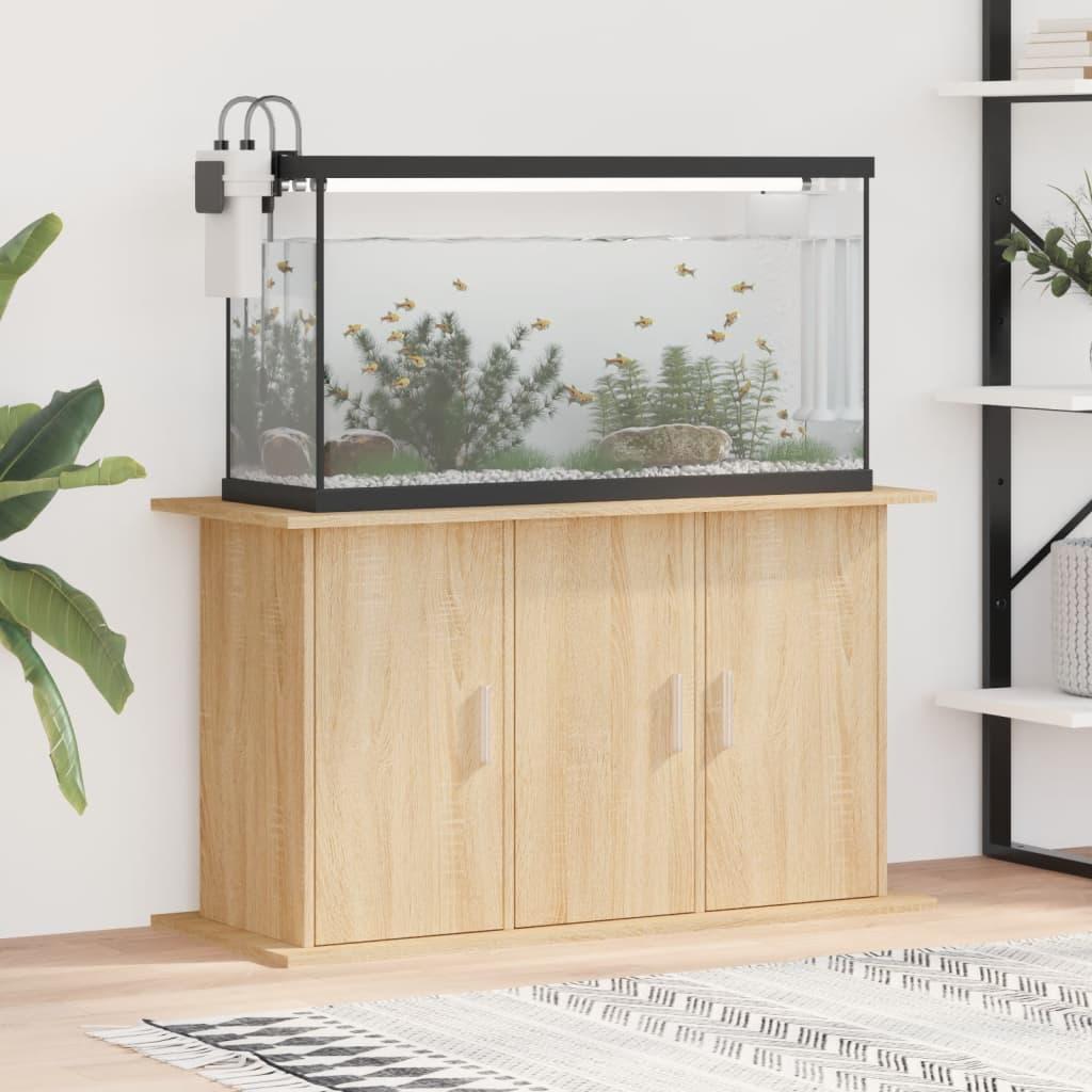 Akvariebord 101x41x58 Konstrueret Træ Sonoma