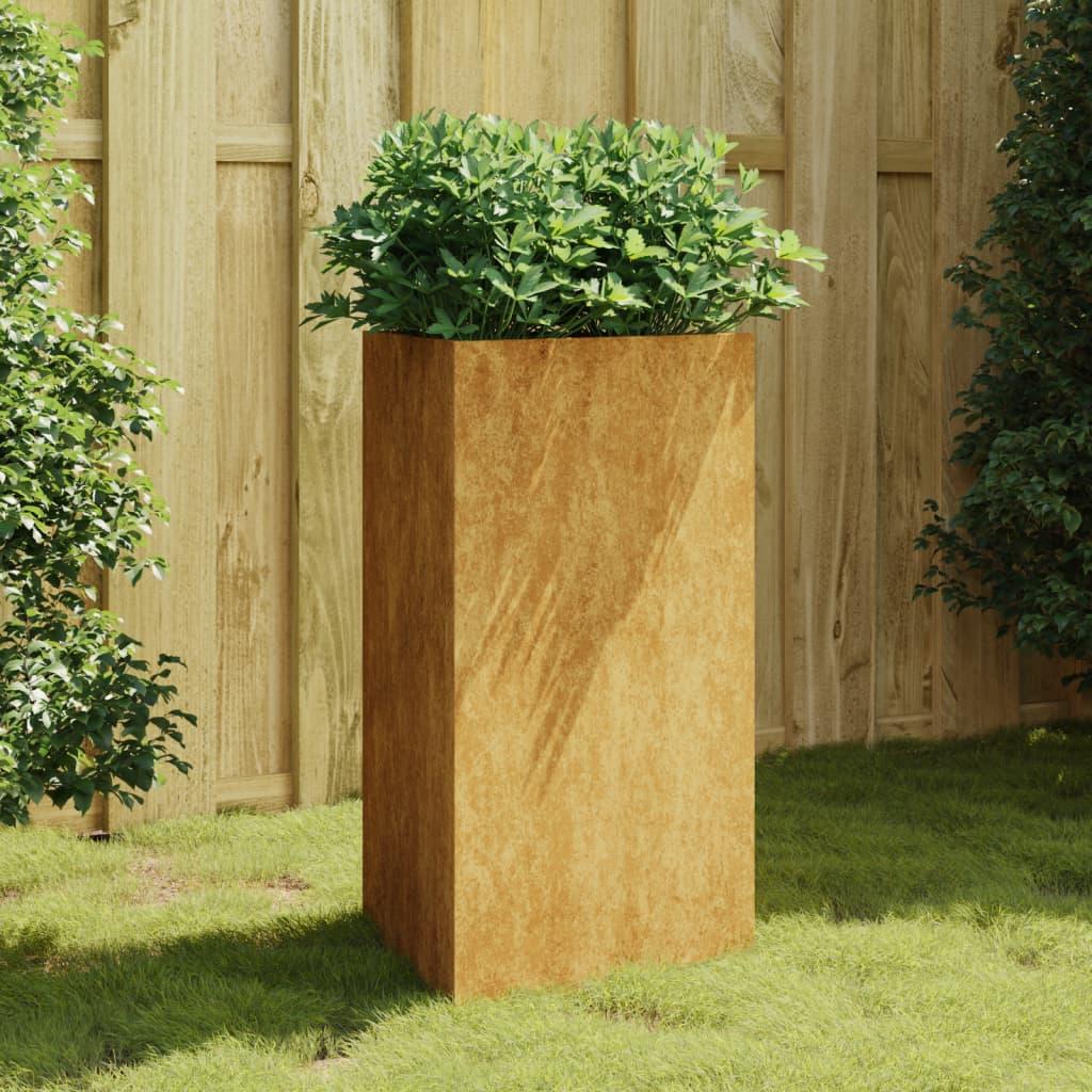 Plantekrukke 50x43x75 cm cortenstål
