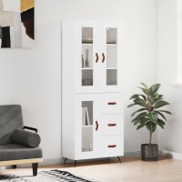 Højskab i konstrueret træ 69,5 x 34 x 180 cm, produktbillede 2 af 2, Skænke hos HomeNordic