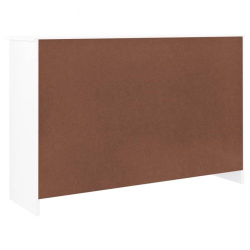 Kommode ALTA i massivt fyrretræ - hvid, 112 × 35 × 73 cm