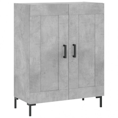 Højskab i konstrueret træ 69,5×34×180 cm - betongrå