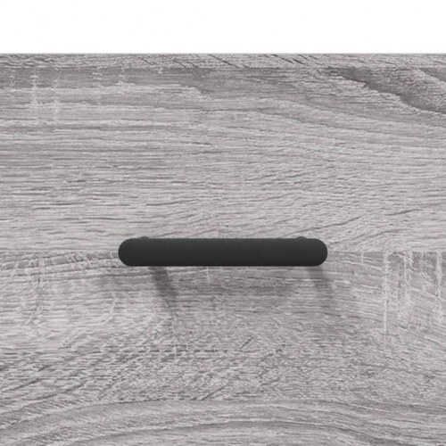 Højskab 34,5 × 34 × 180 cm i konstrueret træ - grå sonoma-eg