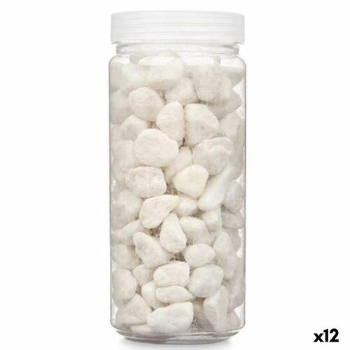 Dekorative sten - hvid 10-20 mm, 700 g (12 stk.)