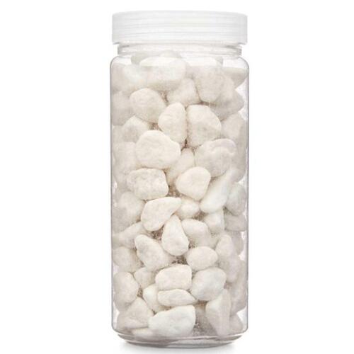 Dekorative sten - hvid 10-20 mm, 700 g (12 stk.)