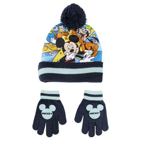 Hat & Vanter Mickey Mouse 2 Dele Mørkeblå