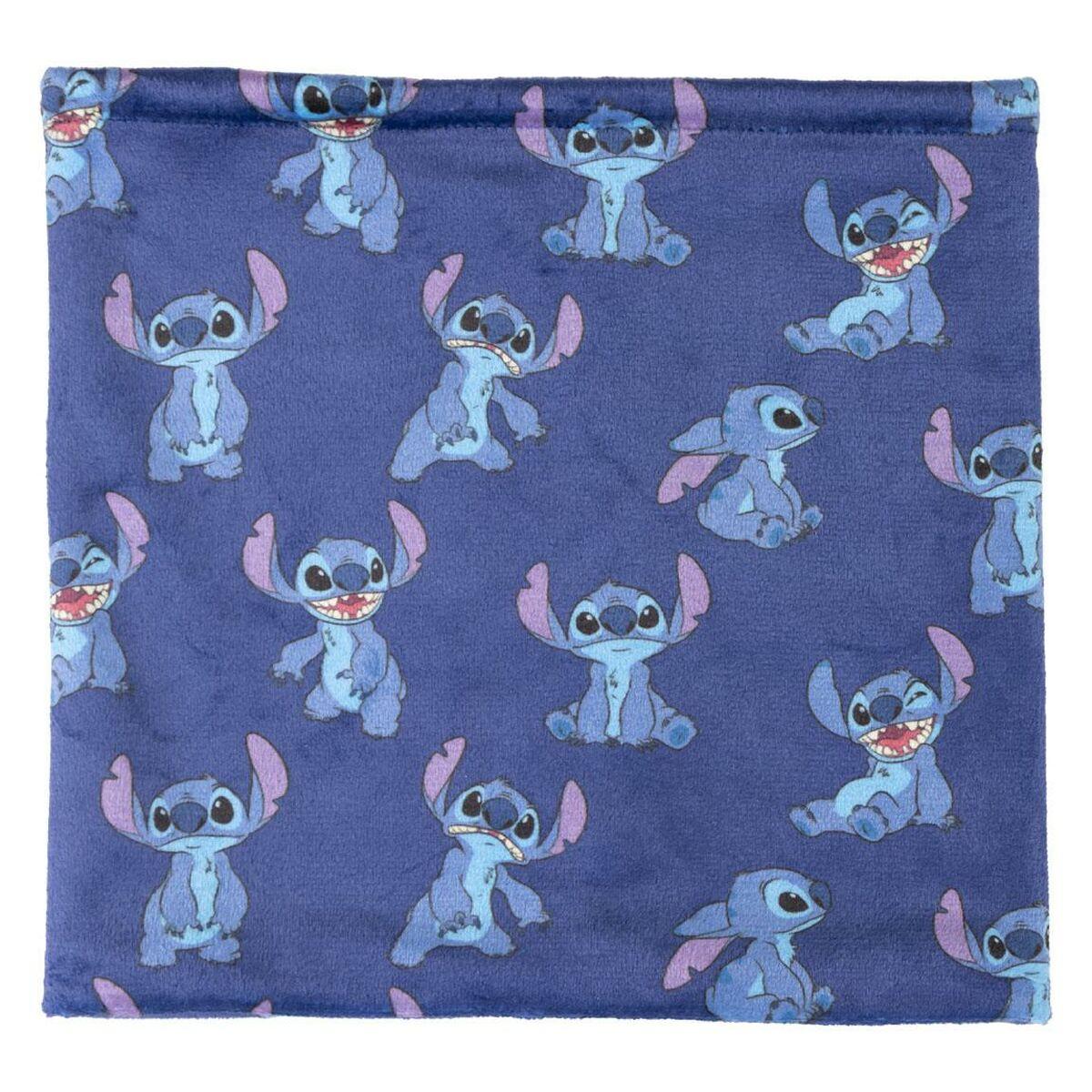 Halstørklæde/neck warmer til børn - Stitch, mørkeblå