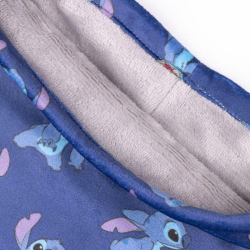 Halstørklæde/neck warmer til børn - Stitch, mørkeblå