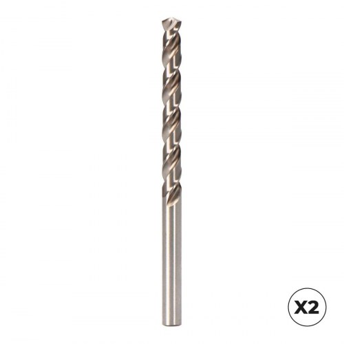 Izar Metalbor 2 mm - DIN 338, cylindrisk, kort (2 stk)