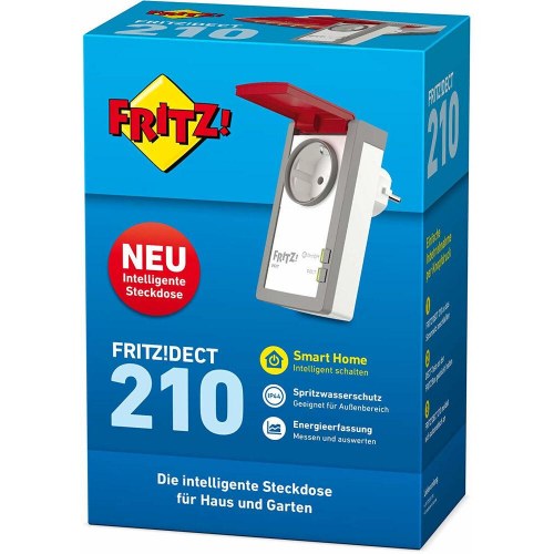 Fritz! DECT 210 smart-stik 230 V/15 A - IP44 til inde/ude
