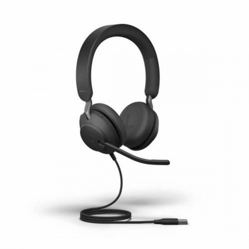 GN Audio Evolve2 40 headset med mikrofon - Sort (USB-A)