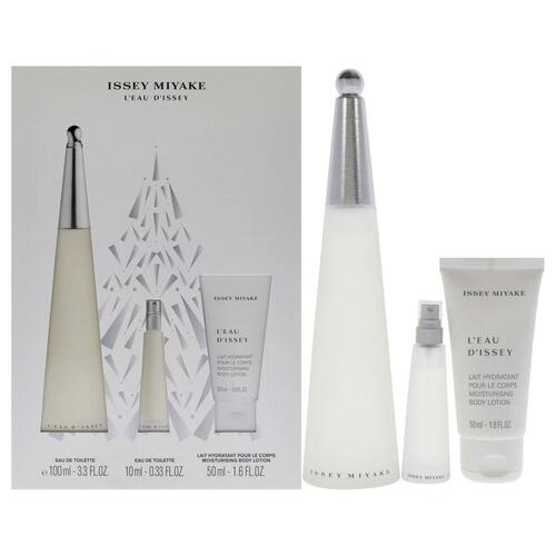 Parfume sæt til kvinder Issey Miyake L' Eau D'Issey 3 Dele
