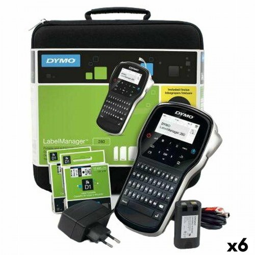 Dymo LabelManager 280 labelprinter - pakke med 6 enheder