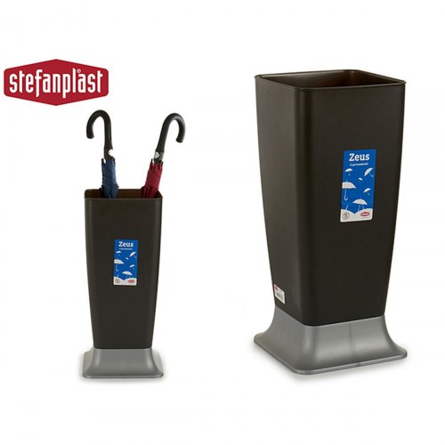 Paraplystativ Stefanplast Zeus - antracit 25 × 55 × 25 cm (6 stk.)